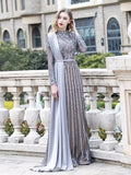 SABRINA GOWN - UK size 8/10, full LINEN - original price £290